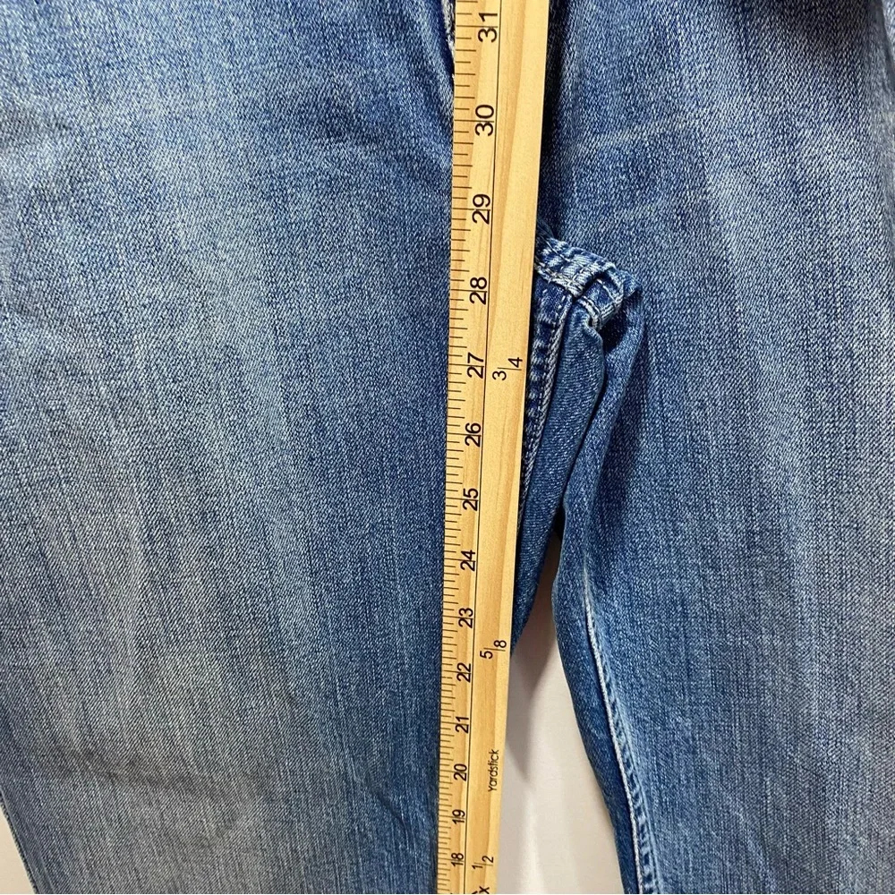 Levis‎ 505 Jeans Mens Blue 38x34 Straight Leg Regular Fit Classic Medium Wash